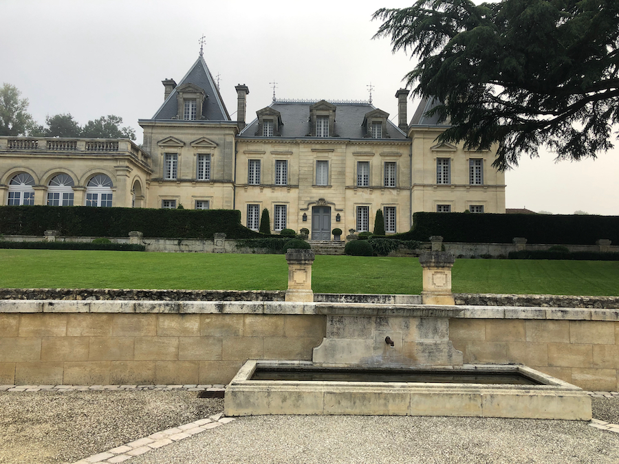 Château Fonplégade – die Schlossansicht